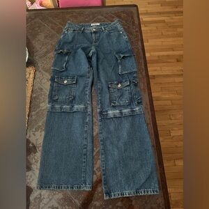 Garage cargo jeans